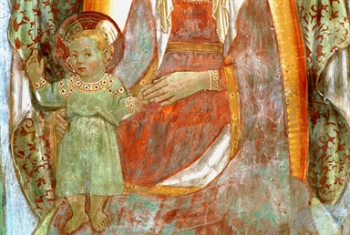 Madonna in trono con il Bambino e angeli